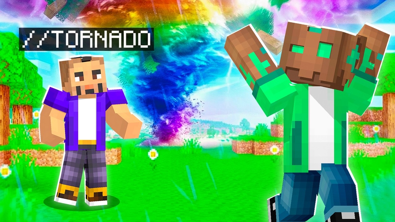 Todos Los TORNADOS de MINECRAFT en UN SÓLO VÍDEO!