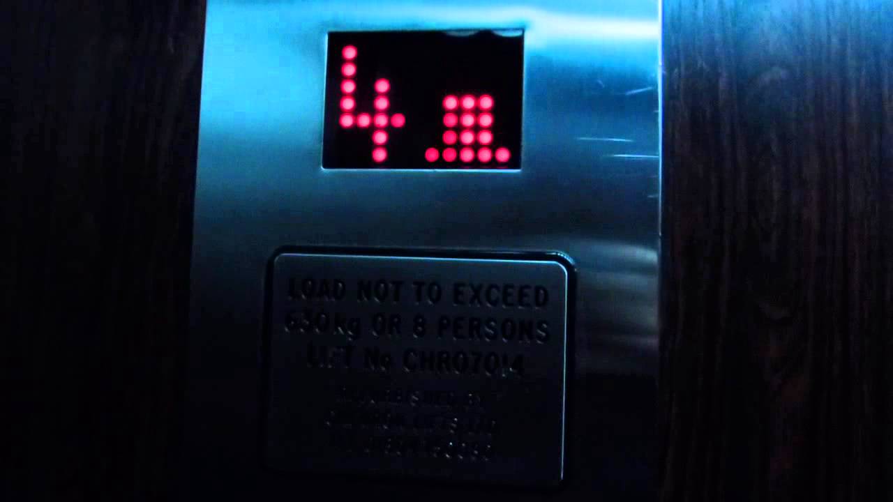 Oakland? (mod. by Chevron) Traction Elevator at Harte & Garter Hotel in Windsor UK