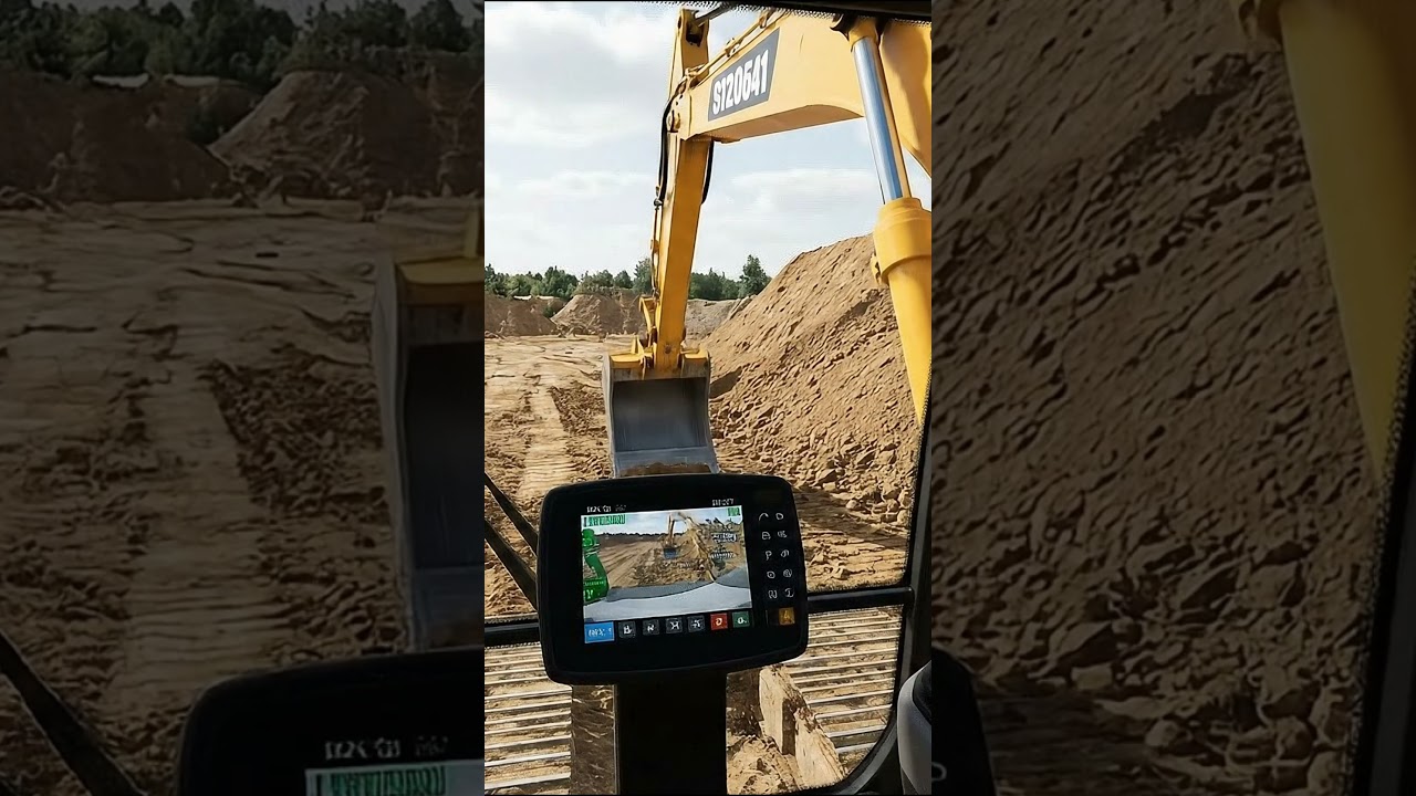 POV: Inside the Cab of a Giant Excavator! 