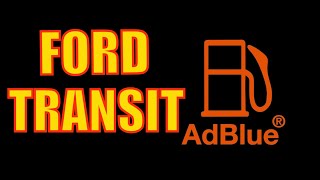ford transit 2018 adblue