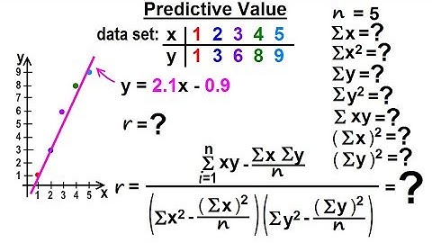 Statistics: Ch 3 Bivariate Data (18 of 25) Predictive Value