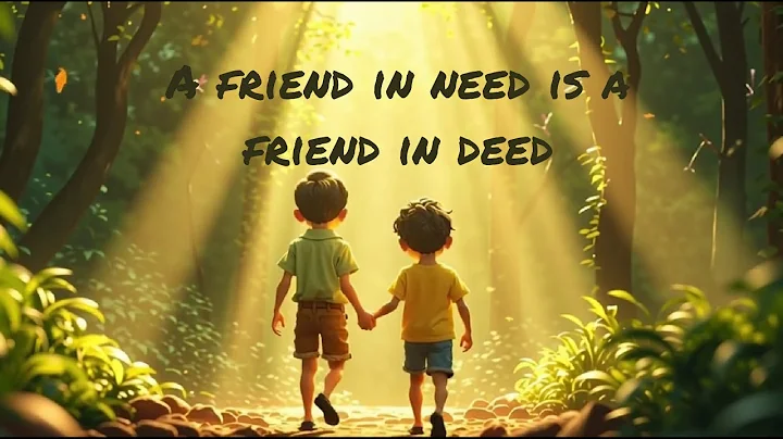 Two Friends and the Bear | Moral Story for Kids | True Friendship Lesson | Bedtime Stories