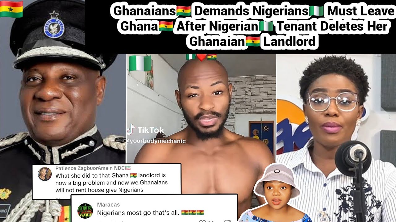 Nigerians🇳🇬 Must Go Trends ❗️❗️ As Nigerian🇳🇬 Tenant Deletes Ghanaian🇬🇭 Landlord in Accra