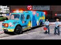 GTA 5 Paramedic Mod Pillbox Hill Children's Hospital Freightliner EMS Ambulance