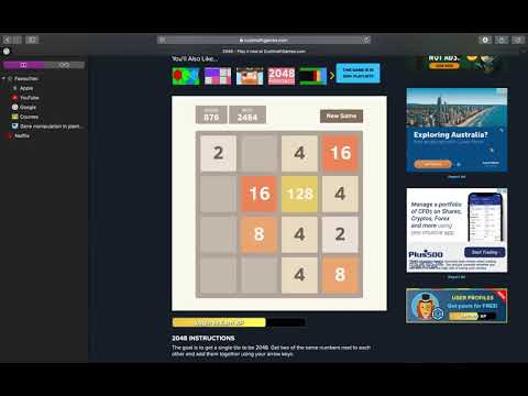 how to win 2048 on coolmathgames - YouTube