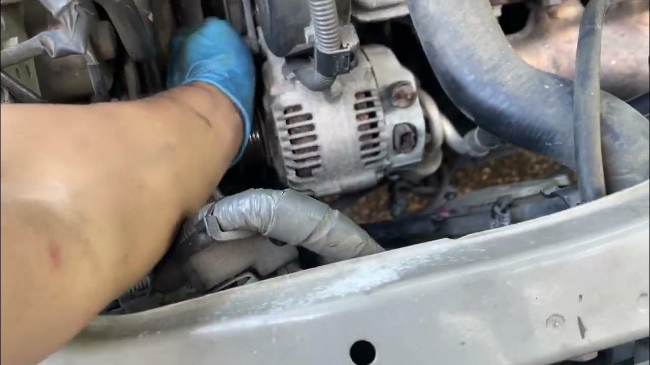 2000 Lexus RX300 Alternator Replacement - YouTube