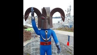 Rainbow Goranger Anchor Mask figure review イカリ仮面