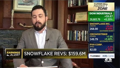 Snowflake shares drop after $168.9M net loss in Q3