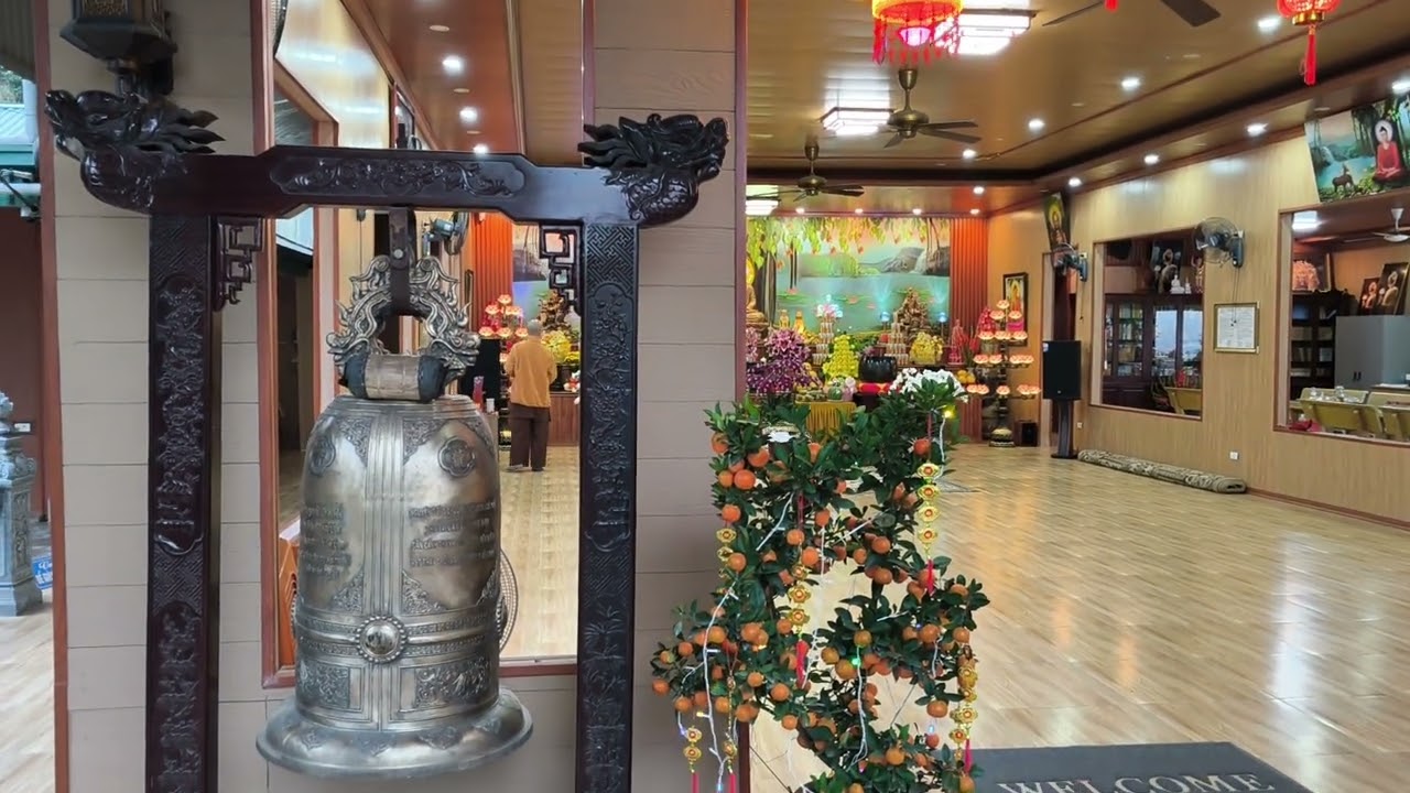 Chùa Bảo Long tại TP Uông Bí cũ, tỉnh Quảng Ninh