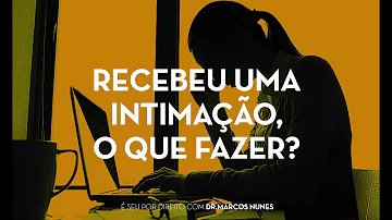 O que um mandado de intimação?