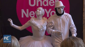 Performers join the 2016 Annual MTA Music Under New York Audition