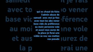 bonne chance au 7 personnes