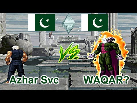 SNK vs. Capcom - SVC Chaos Super Plus - Azhar Svc vs WAQAR? FT10