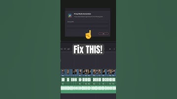 Proxy Media Generation FAILED! - DaVinci Resolve