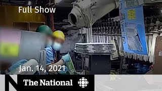 CBC News: The National | Human cost of PPE; Life or death decisions in ICUs | Jan. 14, 2021