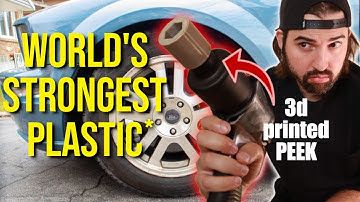 How Strong Is 3D Printed PEEK? (3d printed wrench pt 2)