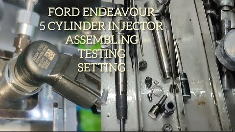 How to Repair Continental Injector | Continental Injectors Testing | Ford Endeavour Injector | 5 cyl