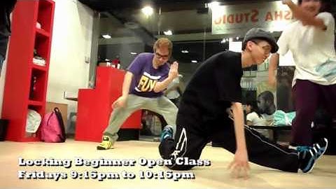 [Locking] Beginner Open Class - Jannson 11th March 2011, Natasha Studio Clarke Quay