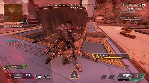 Apex Legends Fighting Out Of Zone Team Wipe