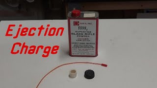 Homemade DIY Parachute & Nosecone Ejection Charge for Model Rockets