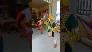 múa chằn ở Phù Ly #yakrom #khmer #short P20f