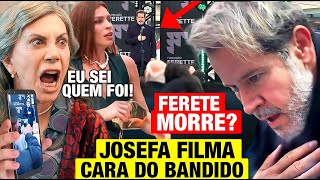 TRÊS GRAÇAS: Ferete MORRE? Josefa FILMA TUDO na inauguração e descobre quem é o CULPADO!
