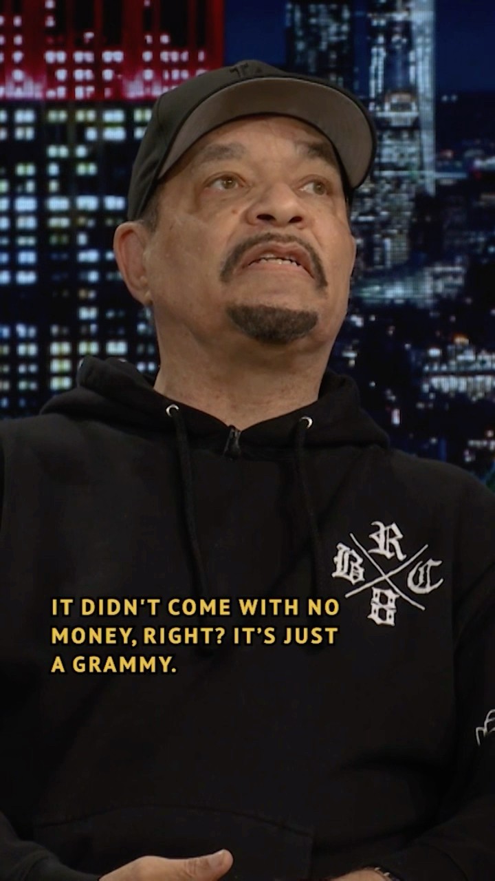 #IceT explains the reasoning behind his posts sharing “ICE COLD FACTS” ? #FallonTonight