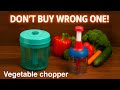 Vegetable Chopper Cutter, Pull vs Push Onion Chopper – Kaunsa Best Hai? Real Test 🔥🧅