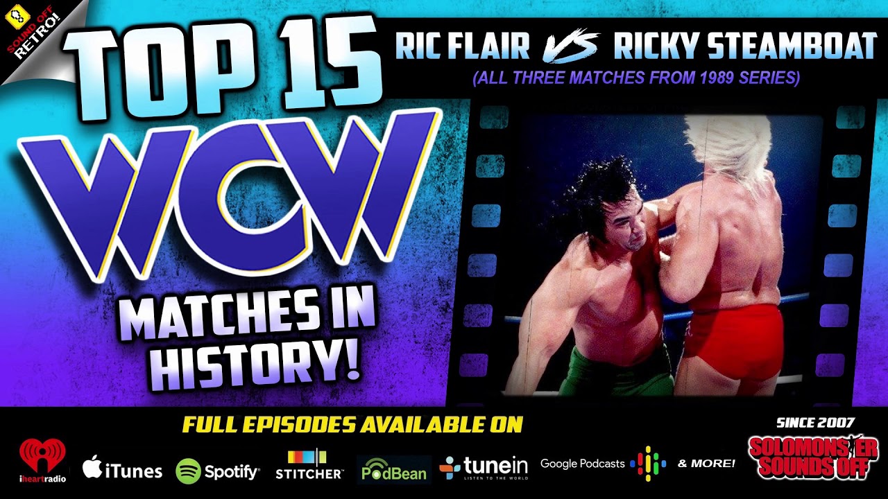 Top 15 WCW Matches | Ric Flair vs. Ricky Steamboat (1989 Series)