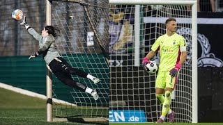 Borussia Mönchengladbach Yann Sommer & Jonas Omlin Goalkeeper Training