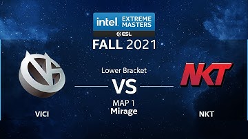 CS:GO - ViCi vs. NKT [Mirage] Map 1 - IEM Fall 2021 - Lower Bracket - AS