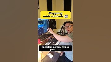 Mapping Midi Controls! #musicproducer #musicproduction #producer #mixing #logic #mixingtips #midi