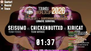 Touhou World Cup 2026 Round 26: SA Lunatic Survival