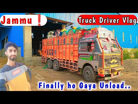 Talash Driver Poanch Gaya JAMMU ho Gaya Unload... New Load Ki Talash 👀... Truck ...