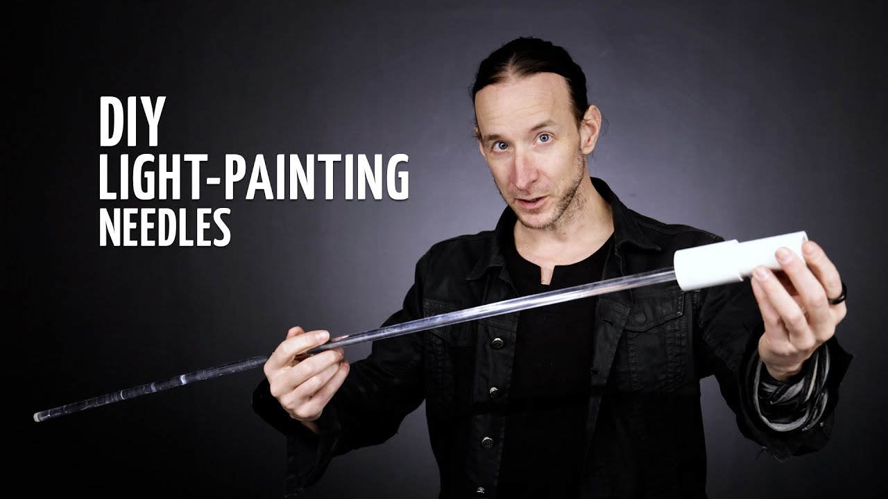 Acrylic rod / fiber optic lightpainting DIY tutorial Tube Stories