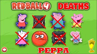 RED BALL4 DEATHS PEPPA PIG ADVENTURE