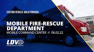 Mobile Fire-Rescue Deptartment (AL) Mobile Command Center