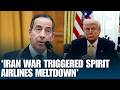 Trump's Iran War Triggered Spirit Airlines Meltdown, Raskin Erupts; flags corporate corruption