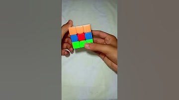 how to make Indian flag on Rubik