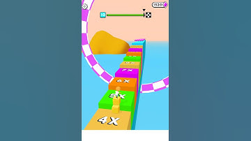 Cube Surfer Level 10 | (İOS, ANDROİD) Gameplay Walkthrough #shorts