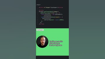 Chrome has an eye dropper API!? Its cool! #html #css #js #webdev #webdevtips