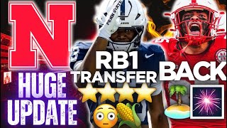 NEBRASKA LANDS ELITE 4-STAR RB TRANSFER🌽🚨+ MEKHI IS BACK | UPDATE | Husker Football News