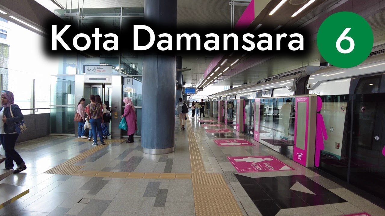 Kota Damansara - Thomson Hospital MRT Station Interior & Exterior | Kajang Line