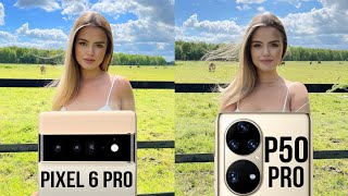 Google Pixel 6 Pro vs Huawei P50 Pro Camera Test