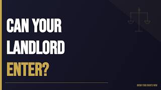 Can Your Landlord Enter Without Notice? Know Your Rights