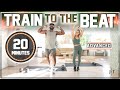 20 minute full body train to the beat dumbbell workout advanced hiit