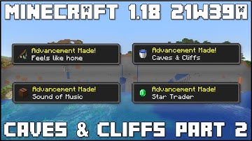 Minecraft 1.18 - Snapshot 21w39a - Verbeteringen en de mogelijkheid om oude werelden te openen!