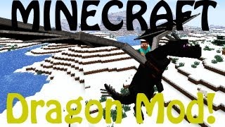 Minecraft: Dragon Mounts - Ride Dragons (Fire, Water, Ghost, Ether, Ender)!