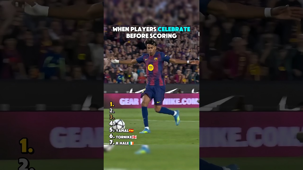 When Players Celebrate Before Scoring