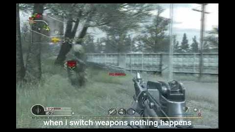 Weird COD4 Glitch
